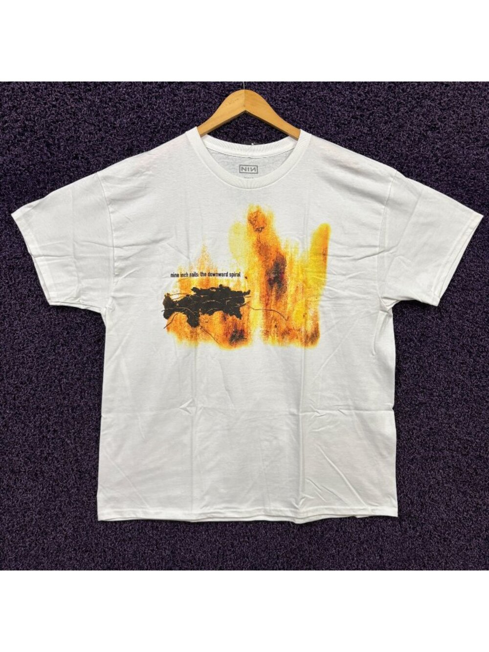 Nine Inch Nails The Downward Spiral tshirt size XL